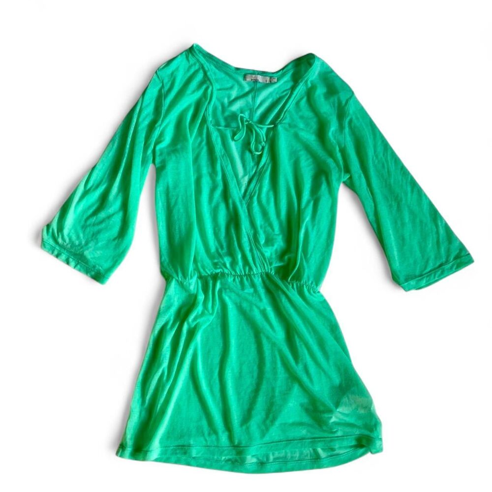 Prana Turquoise Green Beach Vibes Cover Up Tunic